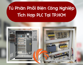 Tủ Phân Phối Điện Công Nghiệp Tích Hợp PLC Tại TP.HCM