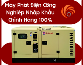 Máy Phát Điện Công Nghiệp Nhập Khẩu Chính Hãng - TP.HCM