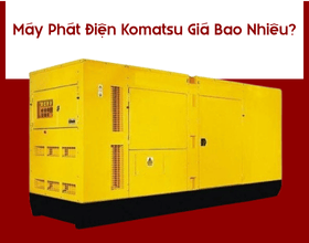 Máy Phát Điện Komatsu Giá Bao Nhiêu? Phân Tích Chi Tiết Theo Model