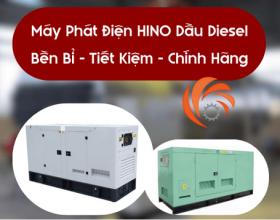 Máy Phát Điện HINO Dầu Diesel – Giải Pháp Bền Vững Cho Điện Dự Phòng