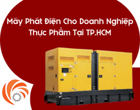Máy Phát Điện Cho Doanh Nghiệp Thực Phẩm Tại TP.HCM – Đáp Ứng Yêu Cầu Gắt Gao Ra Sao?