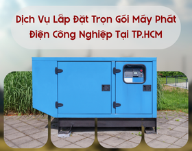 Máy Phát Điện Công Nghiệp Nhập Khẩu Chính Hãng Tại TP.HCM